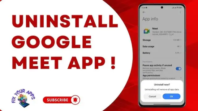 Jak skutecznie usunąć aplikację Google Meet z urządzenia?