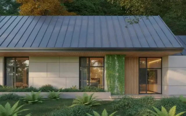 Jaka elewacja do grafitowej dachówki najlepiej podkreśli jej urok?