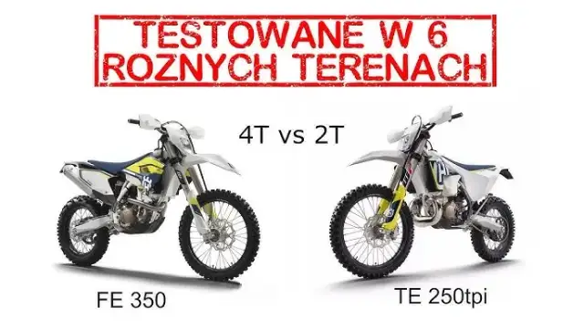 Kupujesz enduro 250? 2T czy 4T? Poradnik i realne koszty.
