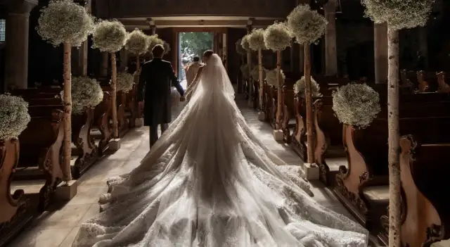 Suknia ślubna Kim Kardashian: cena, projekt i wyjątkowe detale