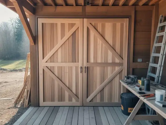 Jak łatwo i tanio zrobić bramę do stodoły - praktyczne porady