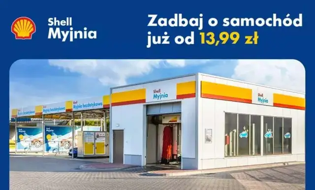 Myjnia Shell: Ceny od 15 zł! Jak wybrać i ile zapłacisz?