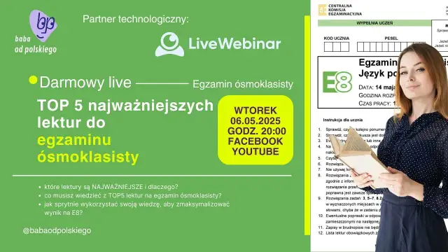 Motywy lektur na egzamin ósmoklasisty, które mogą zaskoczyć nauczycieli