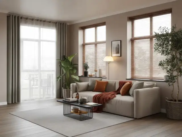 Co na okna w salonie? Odkryj trendy i alternatywy dla firan