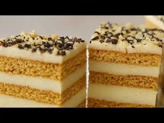 Miodownik królewski z kaszą manną - przepis na wyjątkowe ciasto