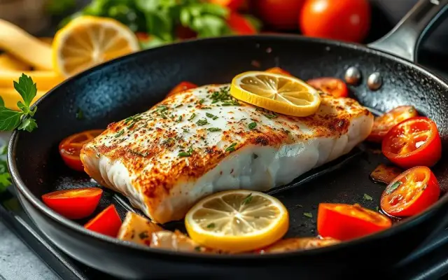 Jak upiec dorsza na patelni, aby był chrupiący i soczysty