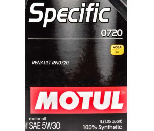 Motul 5W30 Specific 0720 - idealny olej do silników Renault i Dacia