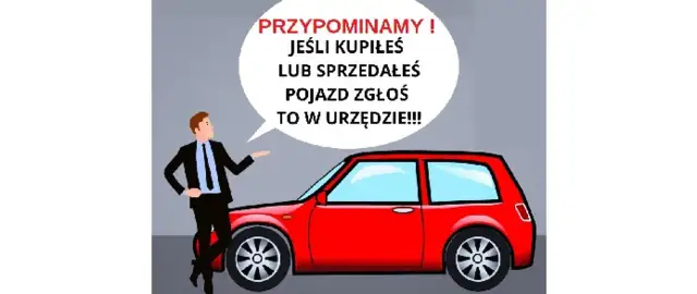 Sprzedaż samochodu: 30 dni na zgłoszenie! Jak uniknąć kary?