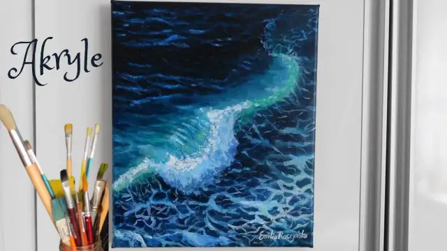 Jak malować wodę farbami akrylowymi i uniknąć najczęstszych błędów