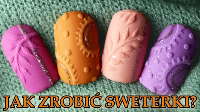 Jak zrobić sweterek na paznokciach - krok po kroku do idealnego efektu 3D