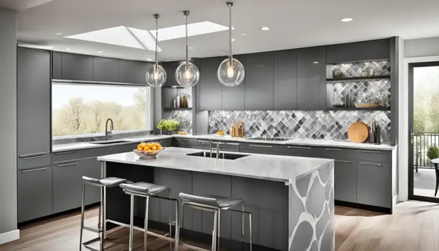 Jaki blat do szarych mebli - wybierz idealny materiał dla swojego wnętrza