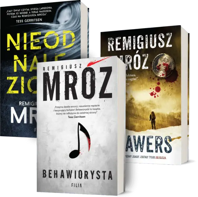 Wszystkie książki Remigiusza Mroza w jednym miejscu - kompletna lista