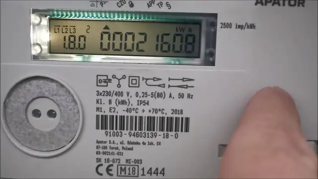 Oznaczenia i kody na liczniku energii elektrycznej PGE - Jak je odczytać i podać stan licznika?