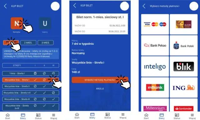 Kraków: Jak kupić bilety na komunikację miejską w Polsce? Rady