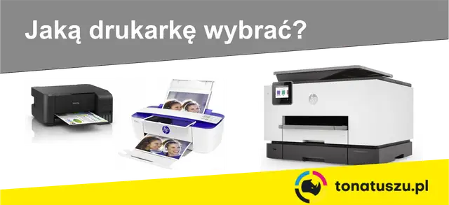 Porównanie drukarki laserowej i atramentowej. Którą wybrać? Zobacz trzy modele: Epson, HP.