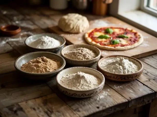 Sekrety mąki do pizzy: Typ 00, 450, 550 którą wybrać?
