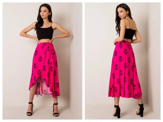 Spódnica w kwiaty: Klucz do idealnej bluzki i modnych stylizacji