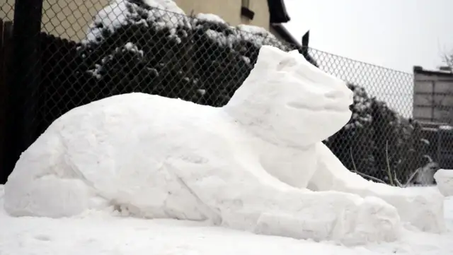 Rzeźba ze śniegu w Łodzi: Najpiękniejsze przykłady i lokalizacje