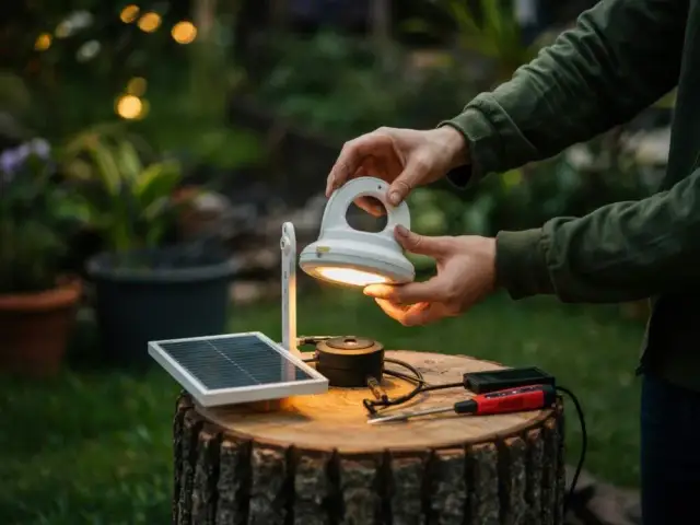 Jak naprawić lampę solarną? 5 minut diagnozy, proste triki!