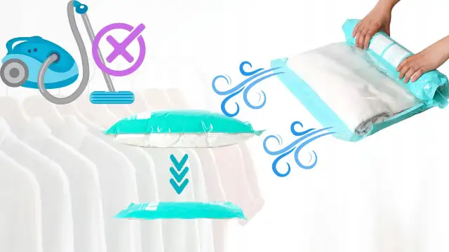 Worki próżniowe: Czy są bezpieczne dla ubrań? Pakuj z głową!