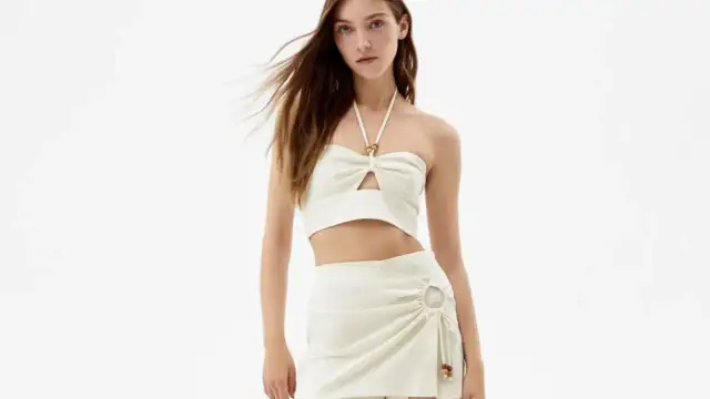 Falda blanca Bershka: ¿Cómo combinarla y lucirla impecable?