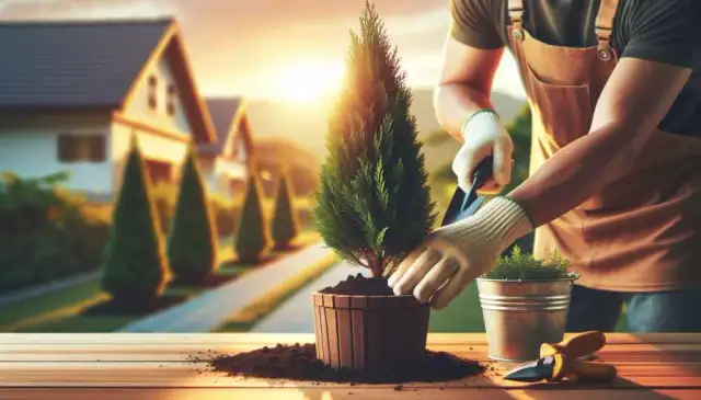 Czy można sadzić tuje w granicy działki? Sprawdź ważne zasady!