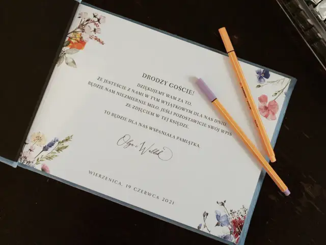 Jak zrobić księgę gości, by zachwycić swoich gości i stworzyć wspomnienia