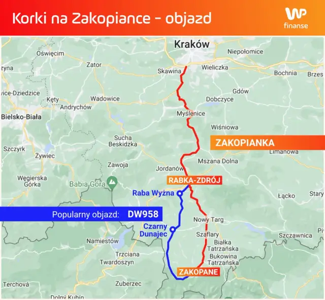 Jaka trasa do Zakopanego? Wybierz idealną i omiń korki!