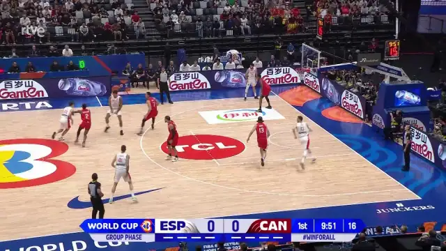 Canadá elimina a España en un emocionante partido de baloncesto