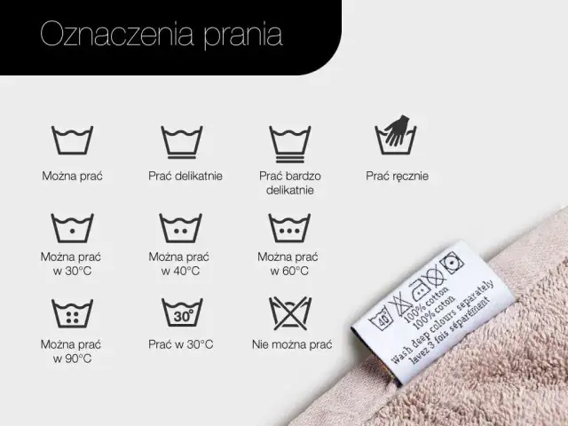 Jak czytać symbole na metkach, aby uniknąć zniszczenia ubrań