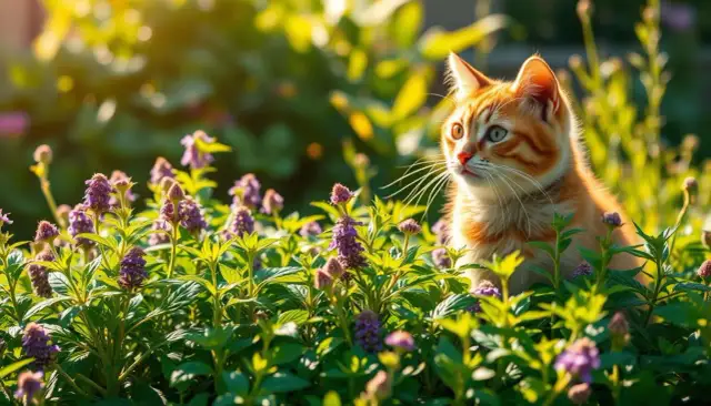 Czy koty mogą jeść kocimiętkę? Poznaj fakty i skutki dla pupila