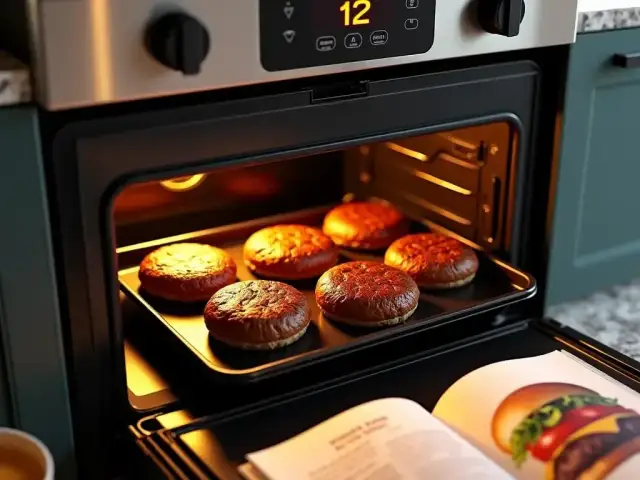 Jak piec burgery w piekarniku? Temperatura, czas i soczystość