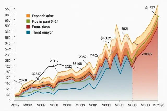 Wykres pokazuje, dlaczego ceny mieszkań w Warszawie i Trójmieście nadal rosną mimo zastoju. Widać wzrosty wartości, mimo spadków w niektórych segmentach.