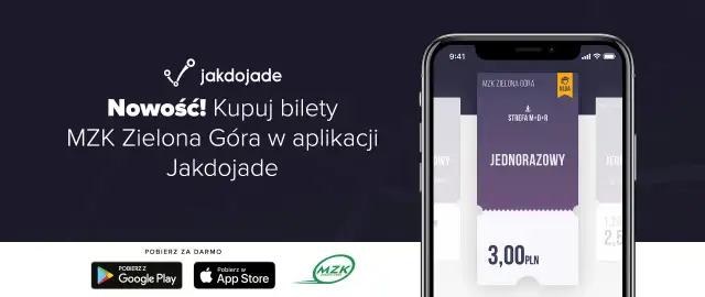 Jak dojade Zielona Góra - sprawdź łatwe trasy i bilety komunikacji