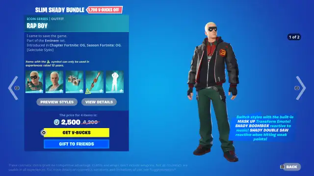 Eminem w Fortnite: Kiedy wystąpi i jak zdobyć skina Marshall Magma