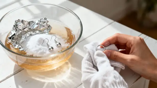 Jak czyścić srebro z kamieniami? Bezpieczne domowe sposoby