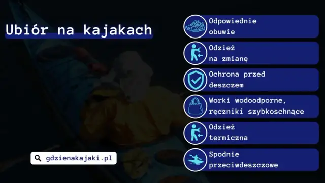 Jak się ubrać na kajaki latem? Komfort i bezpieczeństwo na wodzie.