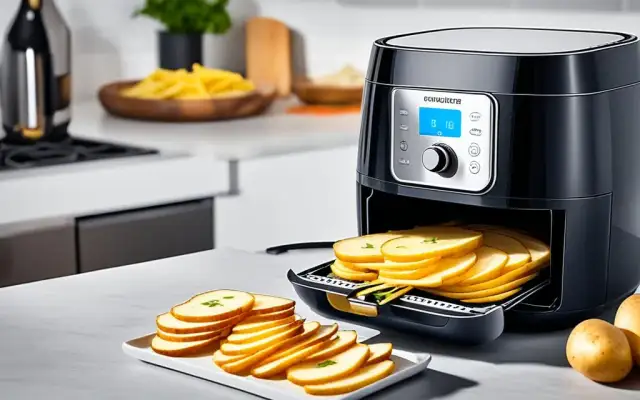 Ile piec frytki w frytkownicy beztłuszczowej, aby były chrupiące?