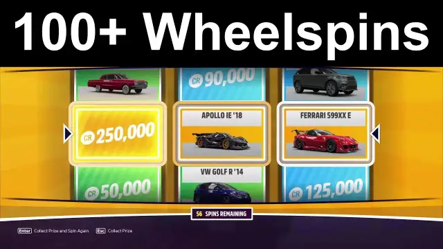 Ukryte sposoby zdobycia super wheelspinów w Forza Horizon bez wysiłku