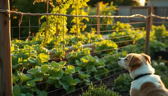 Czym ogrodzić ogródek warzywny, aby skutecznie chronić plony?
