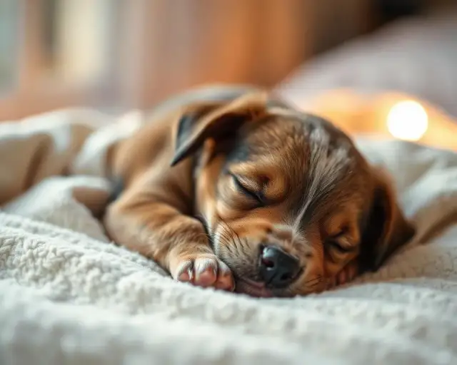 Szczeniak dużo śpi? Zrozum, dlaczego to klucz do jego rozwoju!