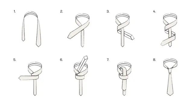 Jak wiązać krawat windsor - klasyczna instrukcja w 10 prostych krokach