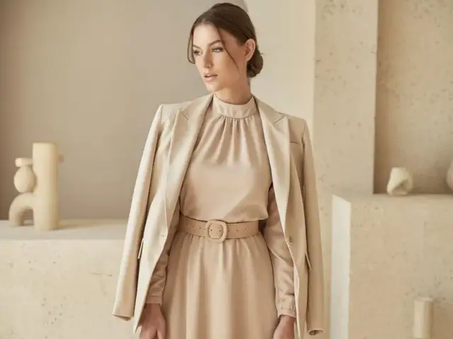 Jaką bluzkę do beżowej marynarki wybrać, aby wyglądać stylowo?