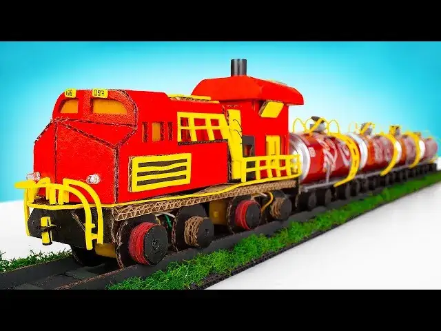 Jak zrobić pociąg z kartonu - proste kroki i kreatywne pomysły