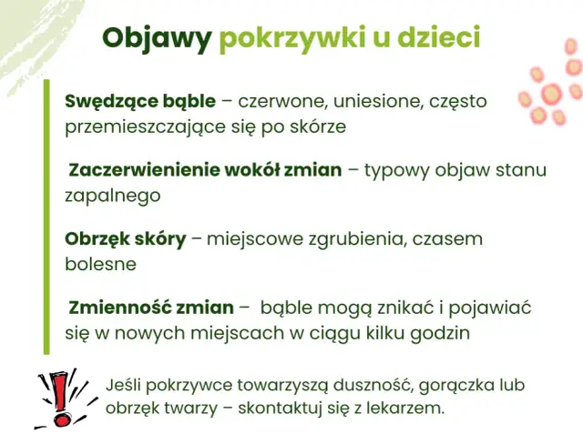 Pokrzywka u dziecka: nie zaraża! Objawy, przyczyny, pomoc.
