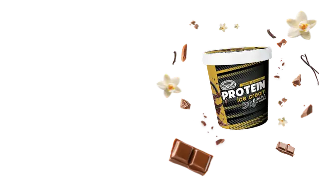 Pyszne lody proteinowe waniliowo-czekoladowe w kubku. Gdzie kupić? Sprawdź!