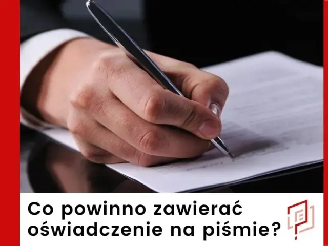 Jak napisać oświadczenie o opiece nad osobą starszą - wzór i porady