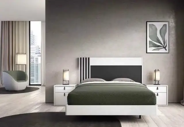 Dormitorios de matrimonio blancos: crea un oasis acogedor y elegante