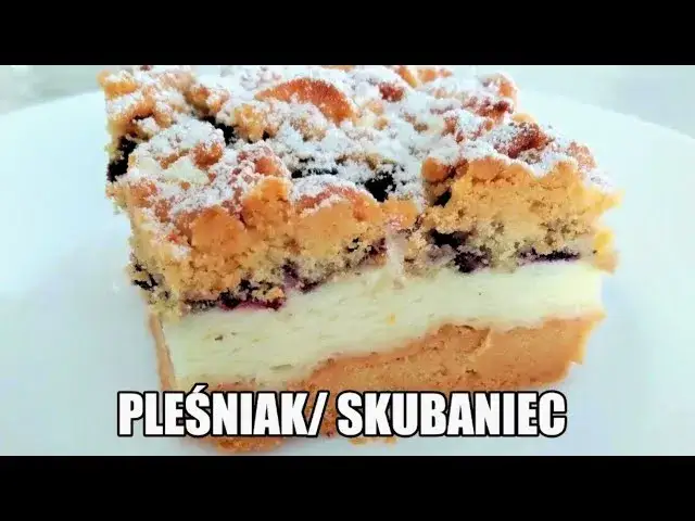 Pyszne ciasto pleśniak z jagodami – prosty przepis krok po kroku