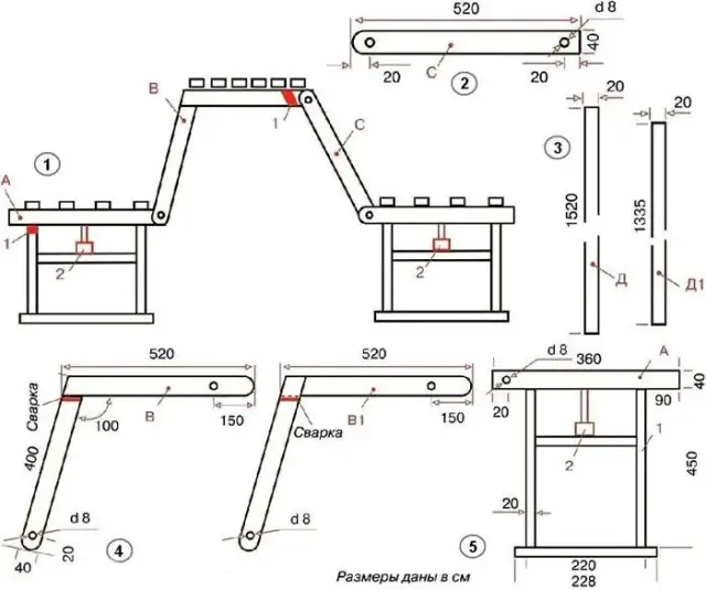 Jak zrobić składana ławka ogrodowa - prosta budowa krok po kroku